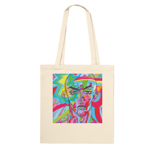 Our eco-consious bag with 'Be You' in a "natural" color variant