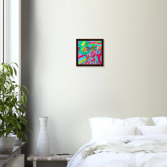 Vibrant Home Decor featuring hand-drawn design on your wall!